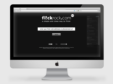 flickrock / web design